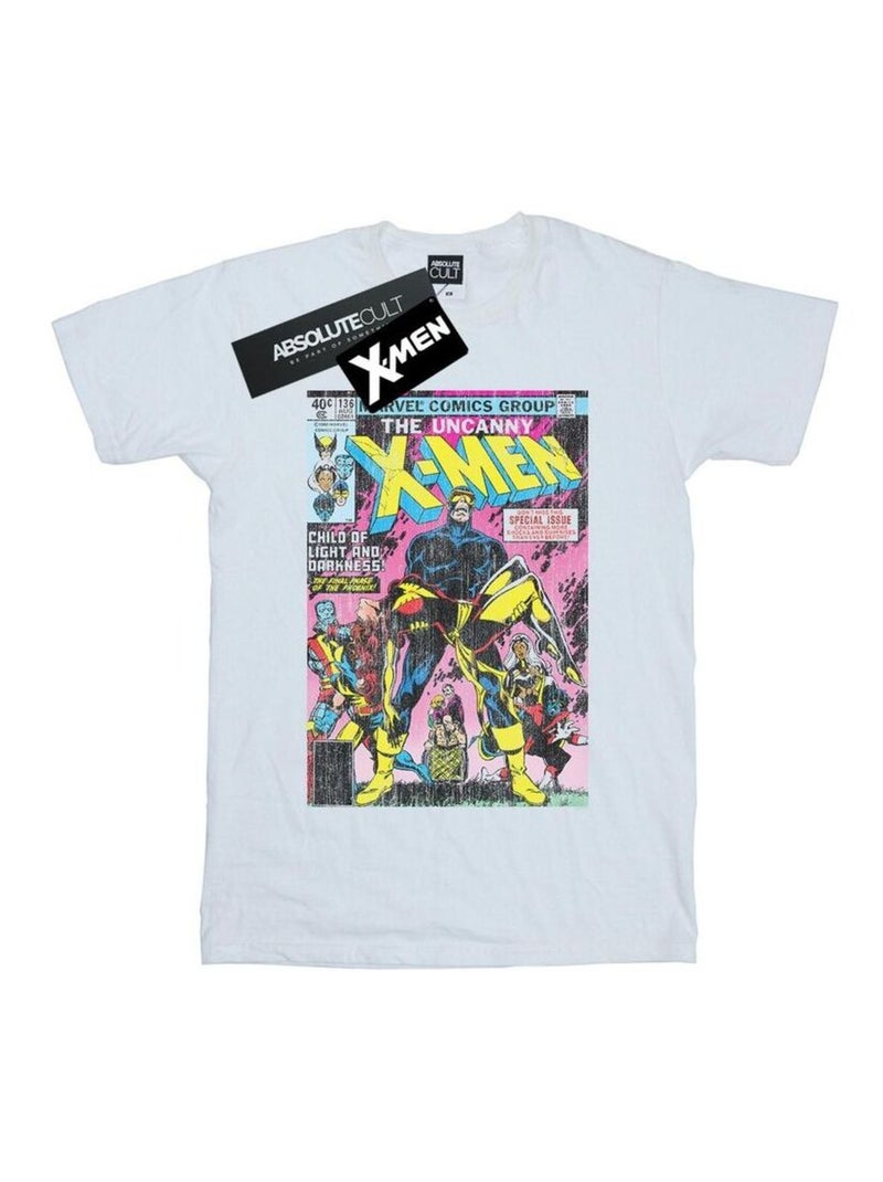 Marvel - T-shirt X-MEN FINAL PHASE OF PHOENIX Blanc - Kiabi