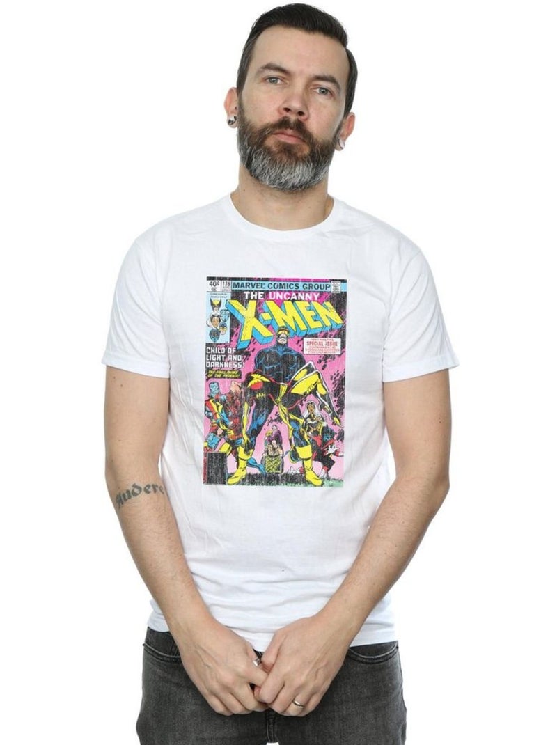 Marvel - T-shirt X-MEN FINAL PHASE OF PHOENIX Blanc - Kiabi