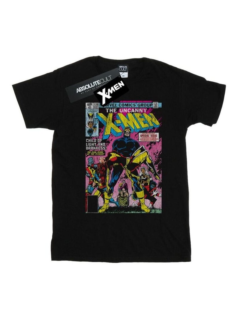 Marvel - T-shirt X-MEN FINAL PHASE OF PHOENIX Noir - Kiabi