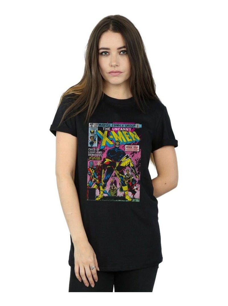 Marvel - T-shirt X-MEN FINAL PHASE OF PHOENIX Noir - Kiabi