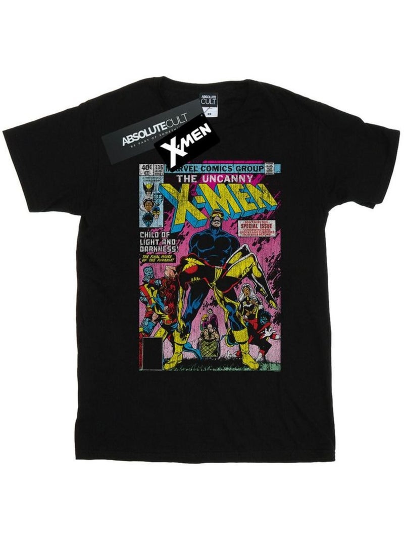 Marvel - T-shirt X-MEN FINAL PHASE OF PHOENIX Noir - Kiabi