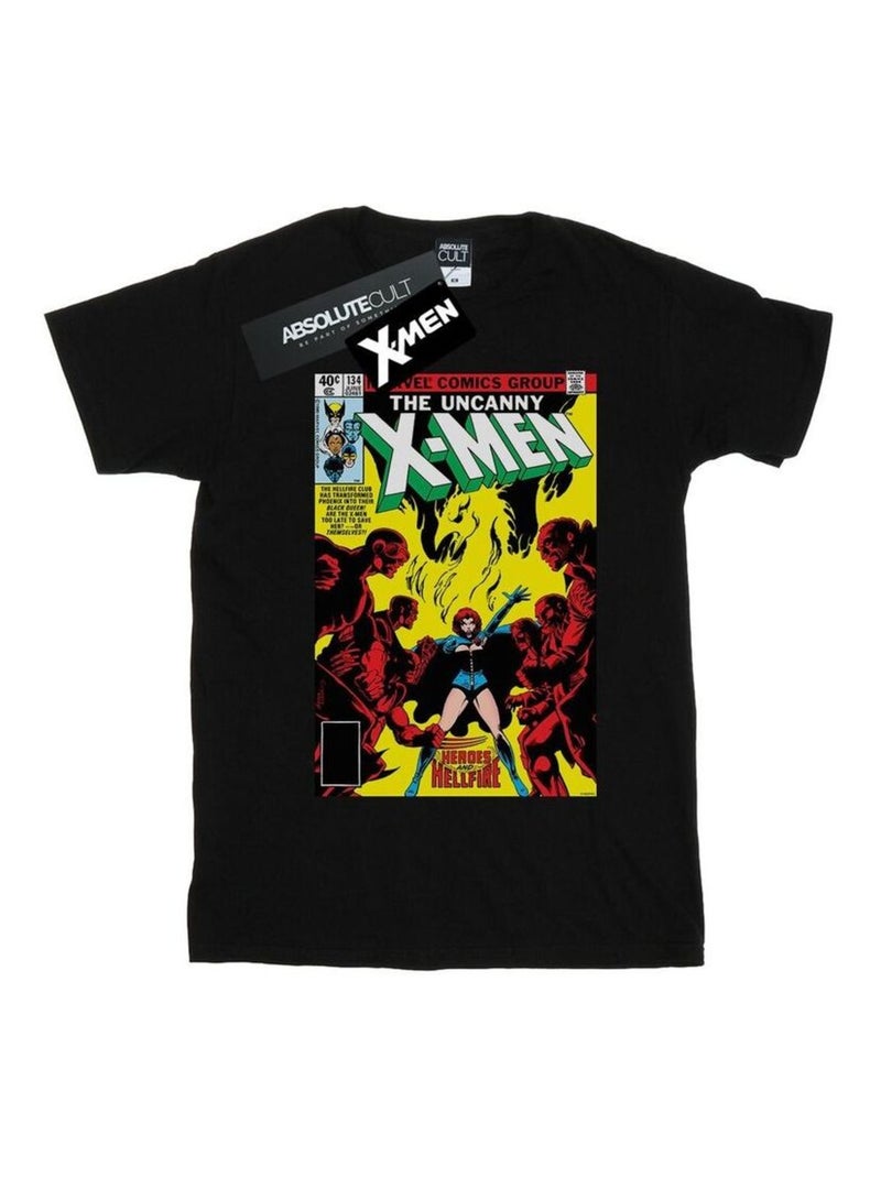 Marvel - T-shirt X-MEN PHOENIX BLACK QUEEN Noir - Kiabi