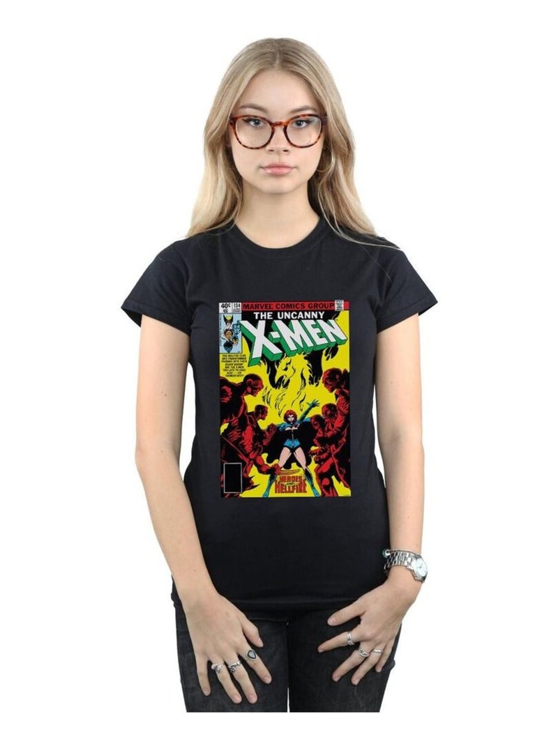 Marvel - T-shirt X-MEN PHOENIX BLACK QUEEN Noir - Kiabi