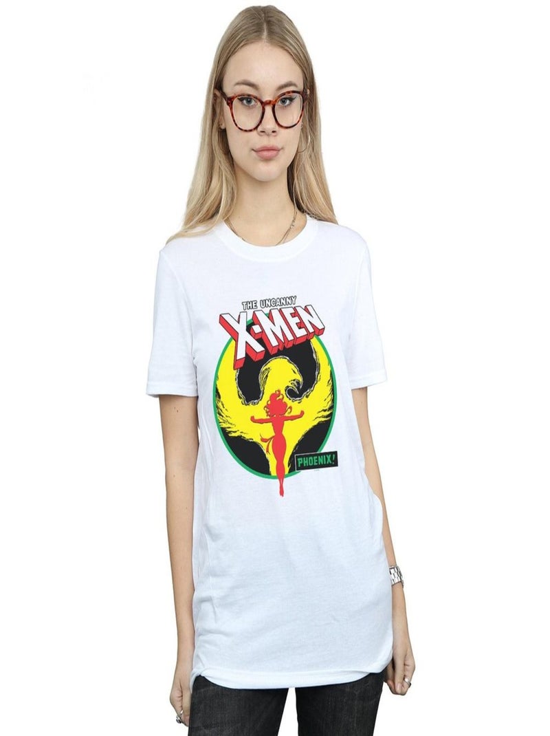 Marvel - T-shirt X-MEN PHOENIX Blanc - Kiabi