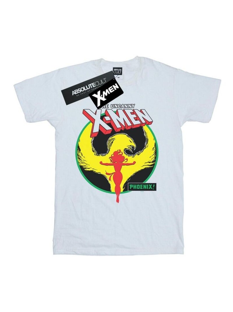 Marvel - T-shirt X-MEN PHOENIX Blanc - Kiabi