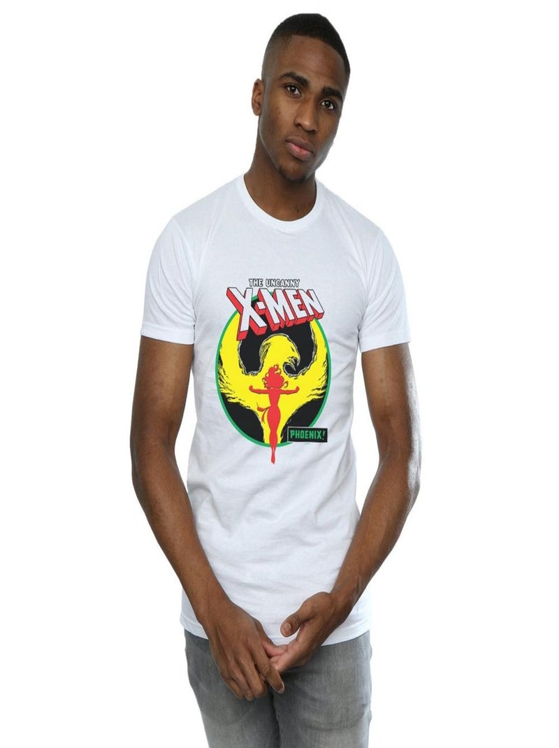 Marvel - T-shirt X-MEN PHOENIX Blanc - Kiabi