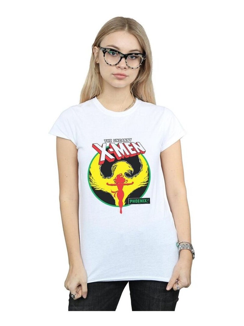 Marvel - T-shirt X-MEN PHOENIX Blanc - Kiabi