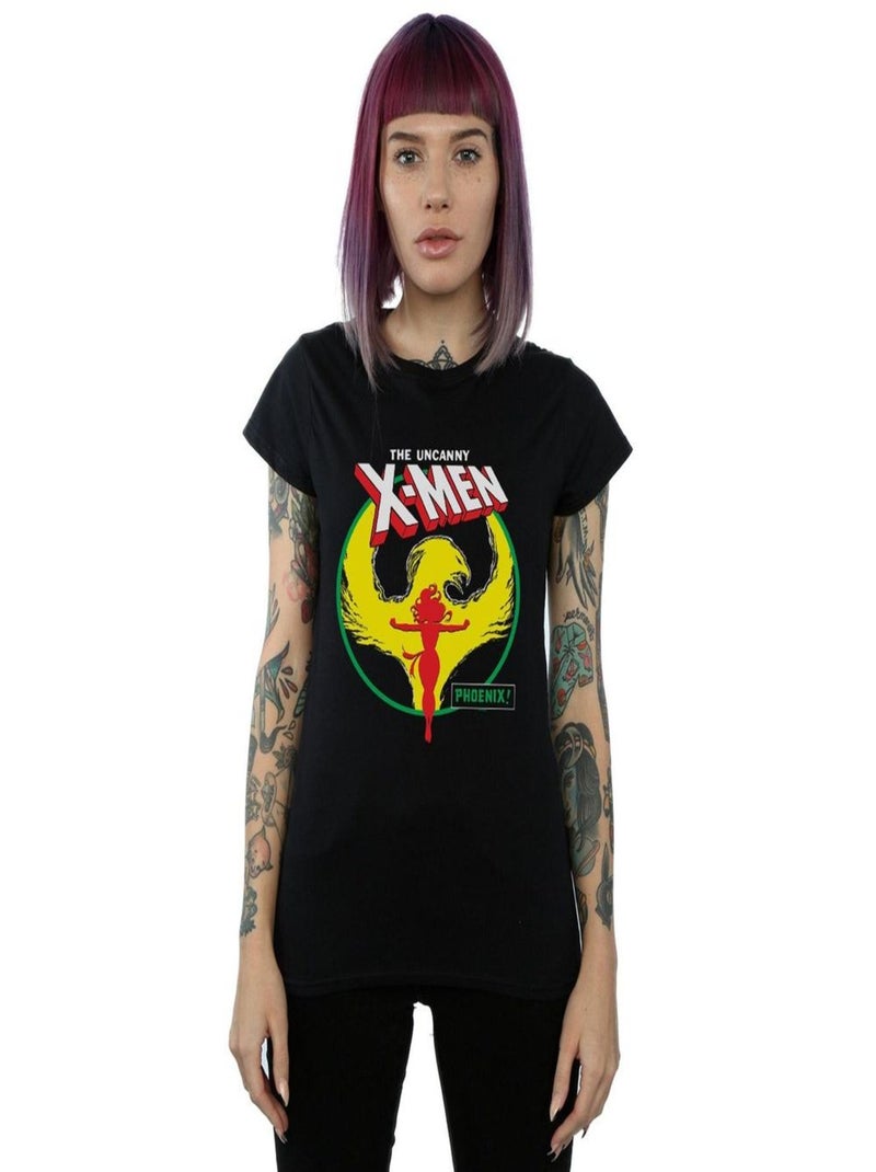 Marvel - T-shirt X-MEN PHOENIX Noir - Kiabi