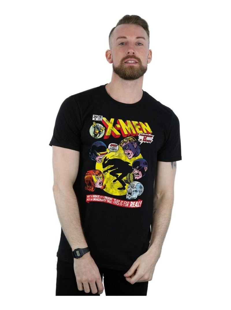 Marvel - T-shirt X-MEN PROFESSOR IS DEAD Noir - Kiabi