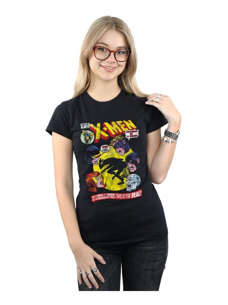 Marvel - T-shirt X-MEN PROFESSOR IS DEAD Noir - Kiabi