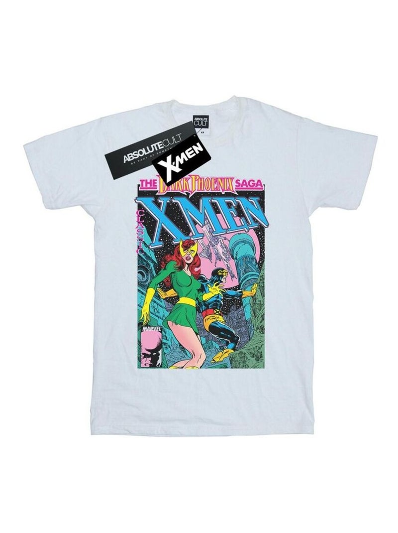 Marvel - T-shirt X-MEN THE DARK PHOENIX SAGA Blanc - Kiabi