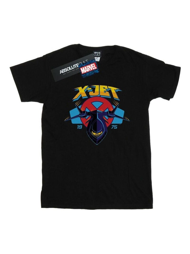 Marvel - T-shirt X-MEN X-JET Noir - Kiabi
