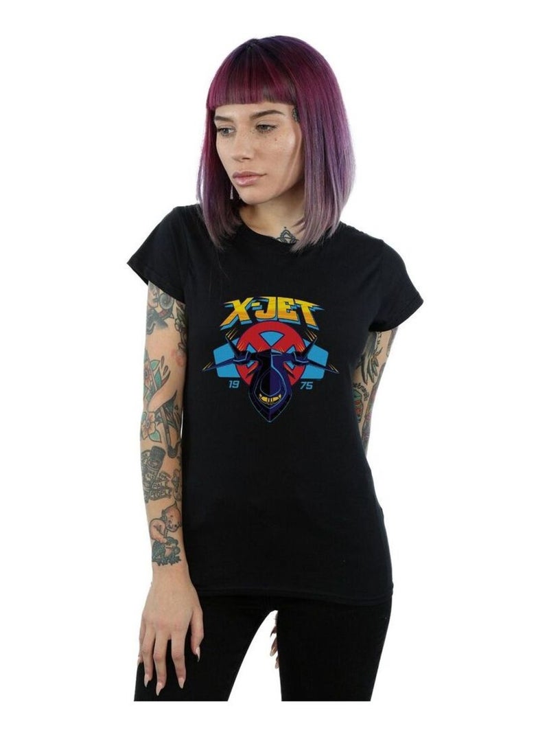 Marvel - T-shirt X-MEN X-JET Noir - Kiabi