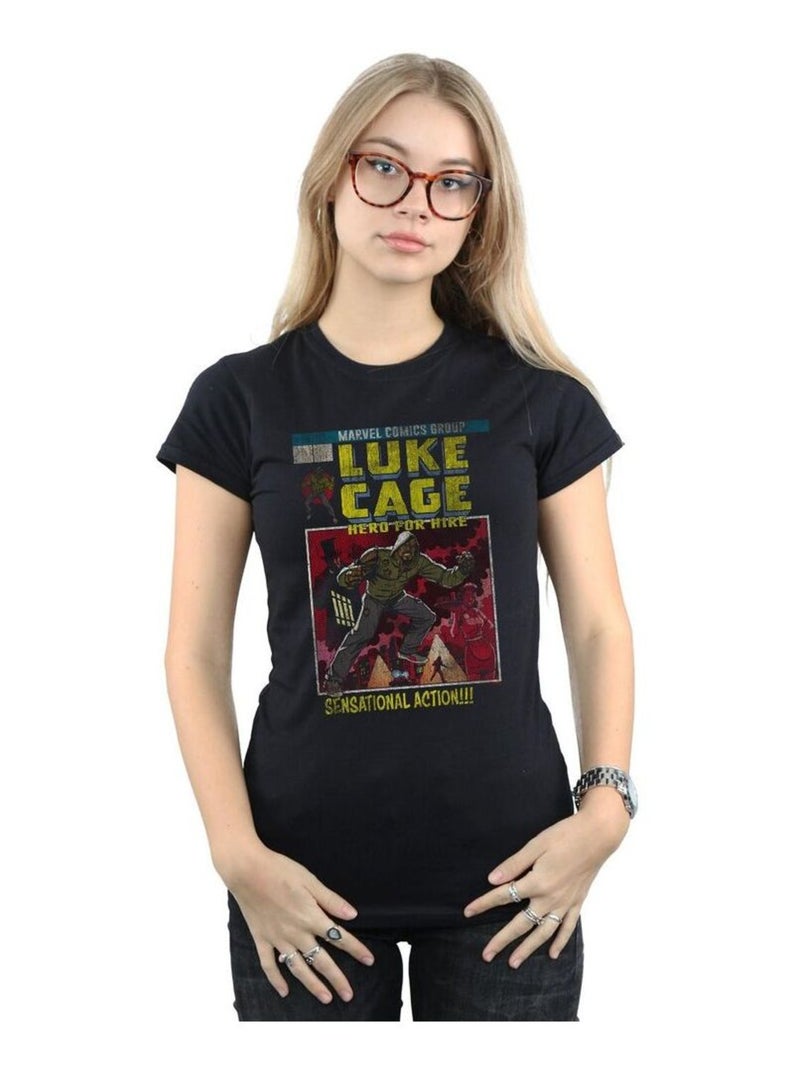 Marvel - T-shirt YOURSELF Noir - Kiabi