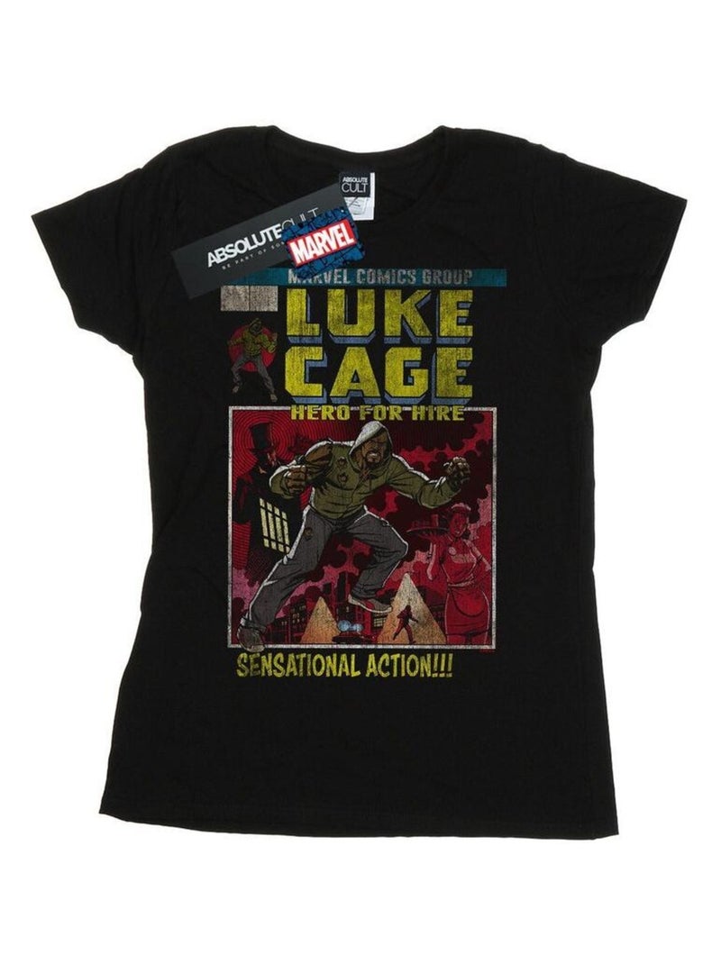 Marvel - T-shirt YOURSELF Noir - Kiabi