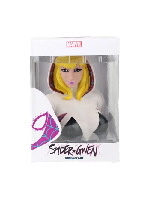 Marvel - Tirelire motif Spider-Gwen DELUXE (Spider-Gwen) - Kiabi