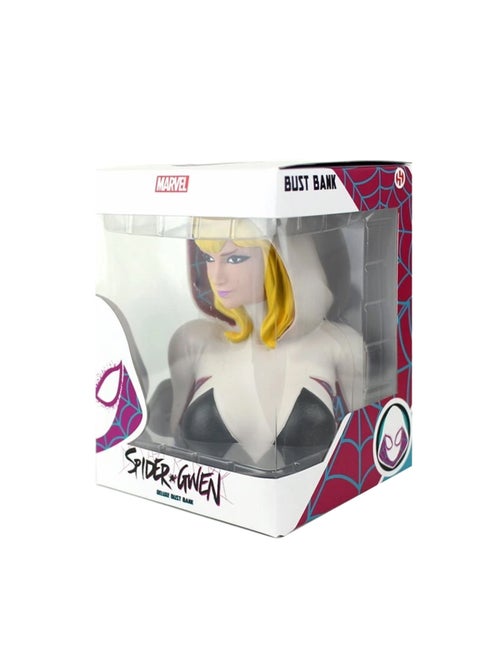 Marvel - Tirelire motif Spider-Gwen DELUXE (Spider-Gwen) - Kiabi