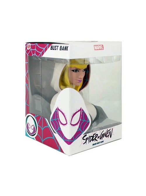 Marvel - Tirelire motif Spider-Gwen DELUXE (Spider-Gwen) - Kiabi