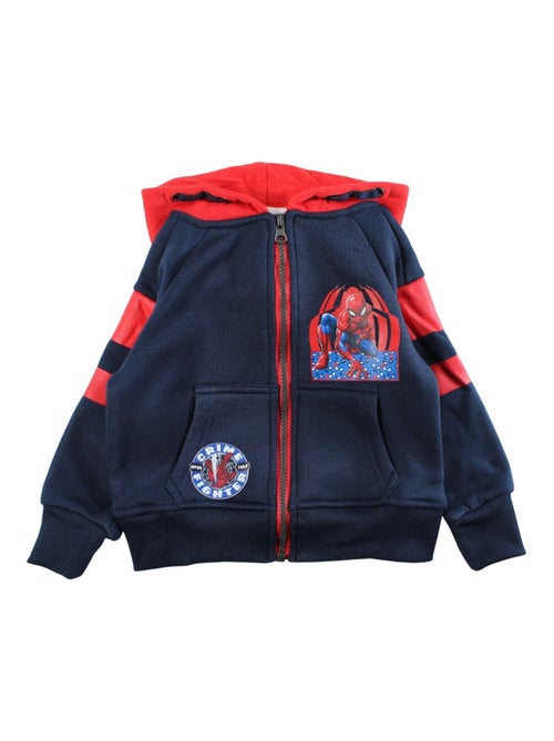 Marvel - Veste à capuche Spiderman garçon - Kiabi