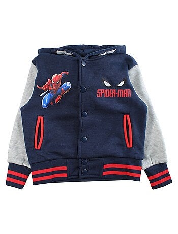 Marvel - veste sweat à capuche garçon à imprimé