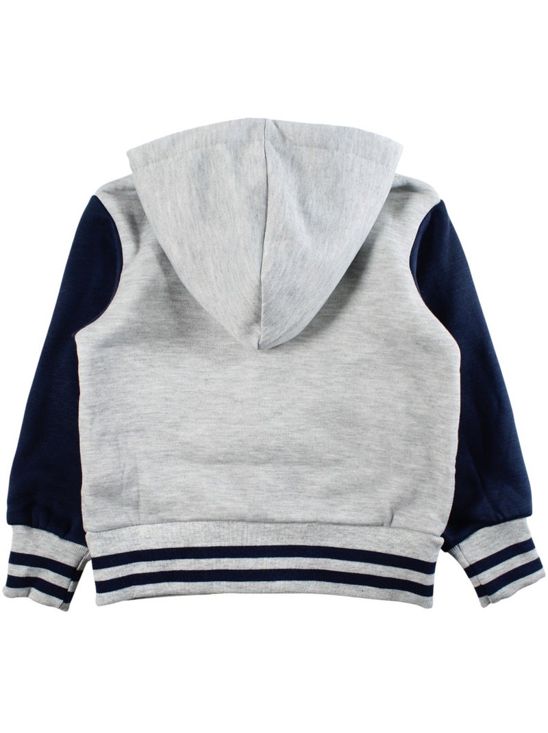 Marvel - Veste sweat à capuche garçon à imprimé Gris - Kiabi