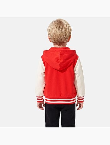 Marvel - veste teddy à capuche imprimée, détails brodés