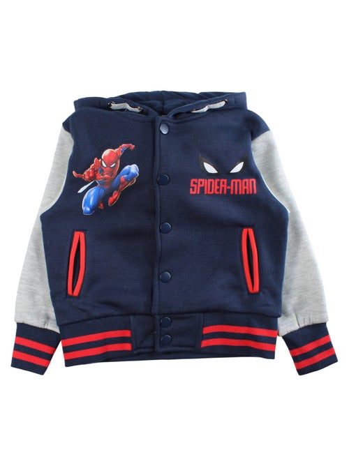 Marvel - veste teddy à capuche imprimée, manches longues - Kiabi Marvel - veste teddy à capuche imprimée, manches longues - Kiabi