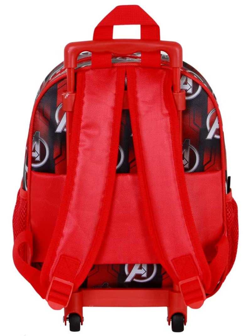 Marvel Avengers Almighty Sac à dos 3D à Roulettes Petit, Rouge Rouge - Kiabi