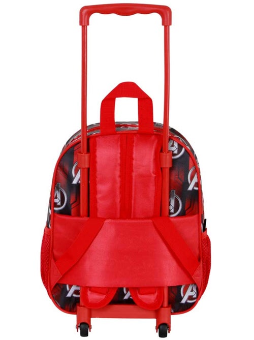 Marvel Avengers Almighty Sac à dos 3D à Roulettes Petit, Rouge - Kiabi