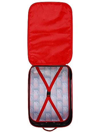 Marvel Avengers Almighty Valise à Roulettes Soft 3D, Rouge