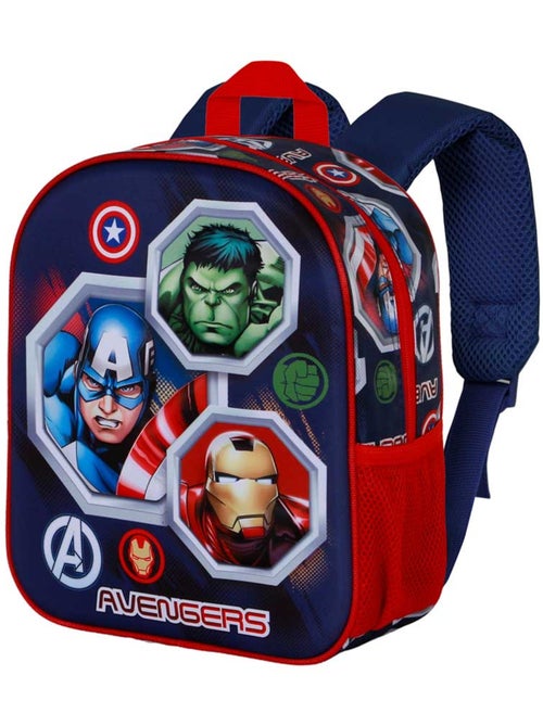 Marvel Avengers Assemble Sac à Dos 3D Elite, Multicolore - Kiabi