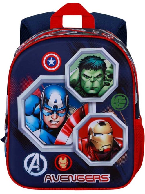 Marvel Avengers Assemble Sac à Dos 3D Elite, Multicolore - Kiabi