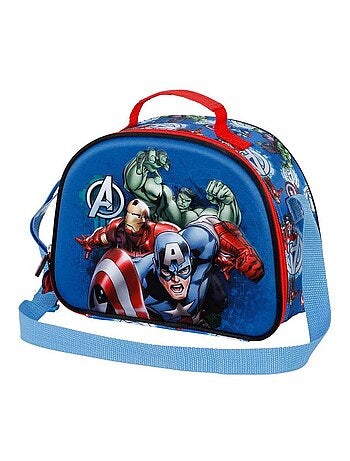 Marvel Avengers Energy Sac Repas 3D, Bleu