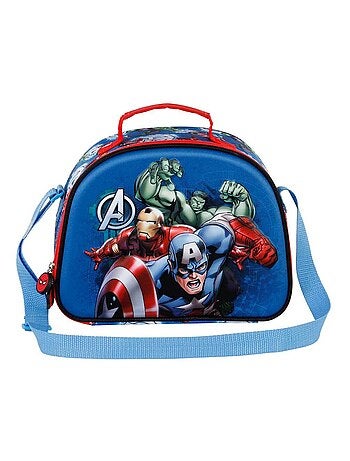 Marvel Avengers Energy Sac Repas 3D, Bleu