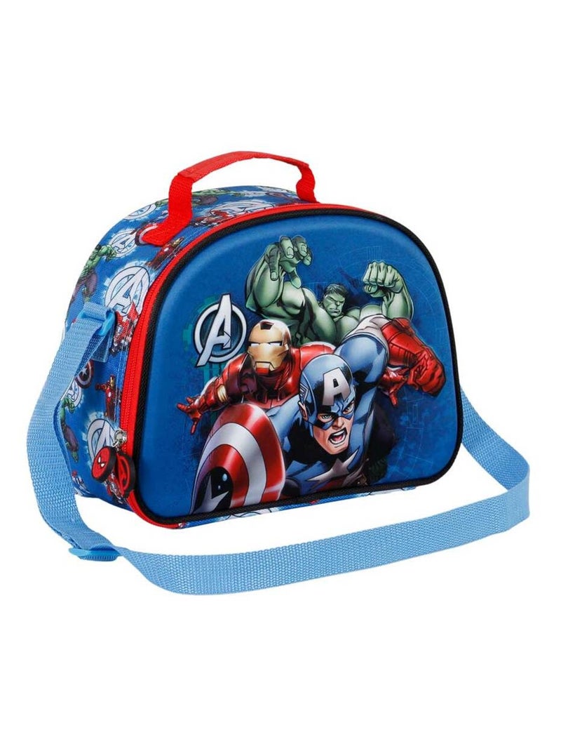 Marvel Avengers Energy Sac Repas 3D, Bleu Bleu - Kiabi