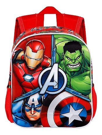 Marvel Avengers Massive Sac à dos 3D Petit, Multicolore