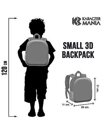 Marvel Avengers Massive Sac à dos 3D Petit, Multicolore