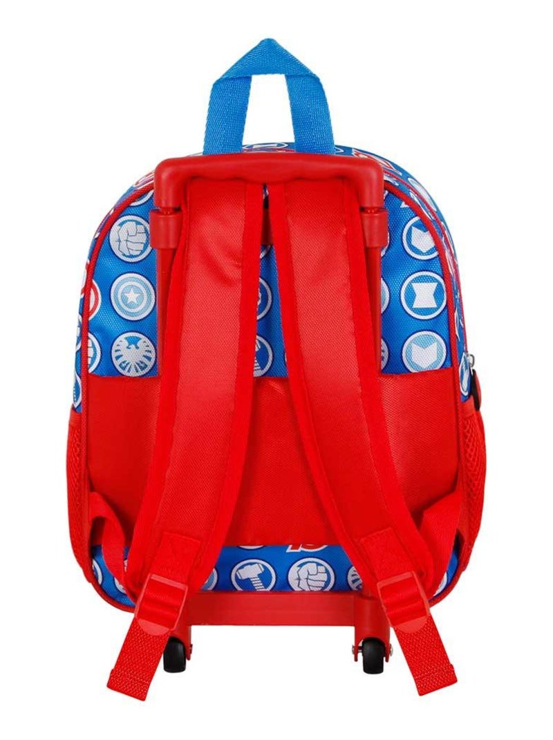Marvel Avengers Mini Heroes Sac à dos 3D à Roulettes Petit, Multicolore Multicolore - Kiabi