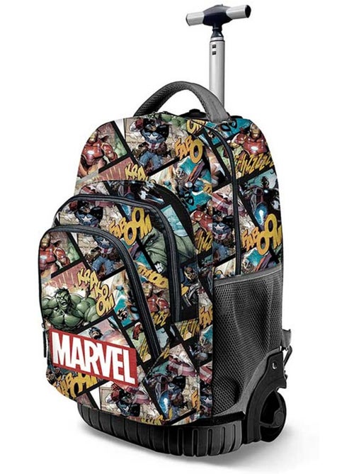 Marvel Avengers React Sac à dos à Roulettes GTS FAN, Multicolore - Kiabi