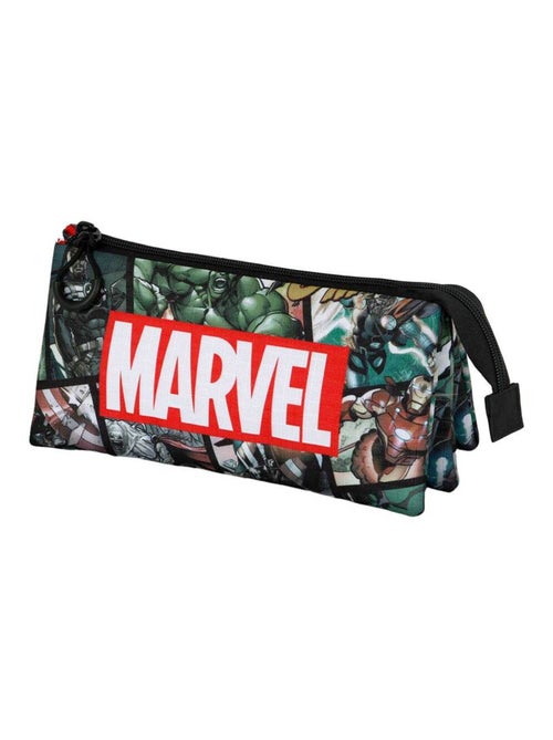 Marvel Avengers React Trousse Triple, Multicolore - Kiabi