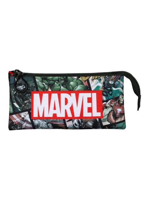 Marvel Avengers React Trousse Triple, Multicolore - Kiabi
