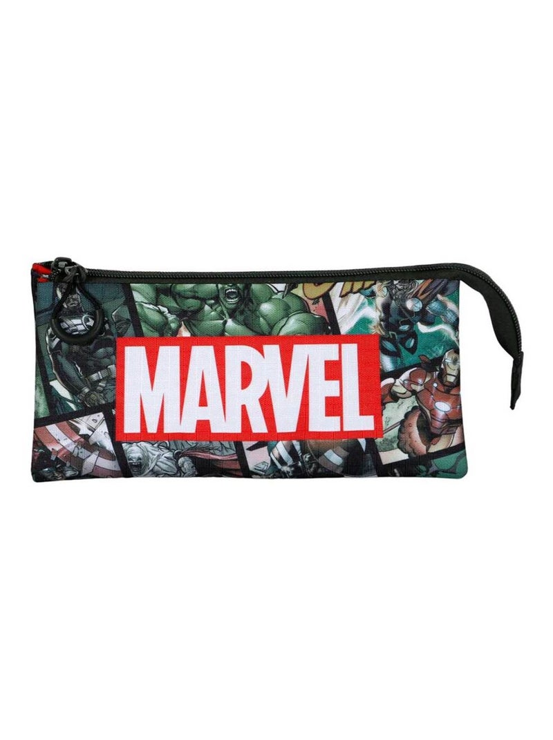 Marvel Avengers React Trousse Triple, Multicolore Multicolore - Kiabi
