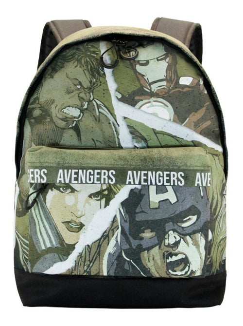 Marvel Avengers Shout Sac à dos HS FAN, Vert Militaire - Kiabi