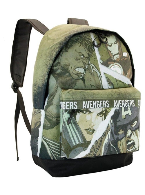 Marvel Avengers Shout Sac à dos HS FAN, Vert Militaire - Kiabi