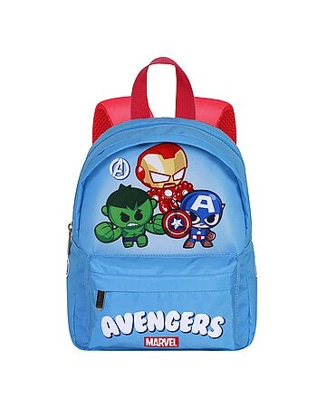 Marvel Avengers Team Sac à dos Préscolaire Joy, Bleu