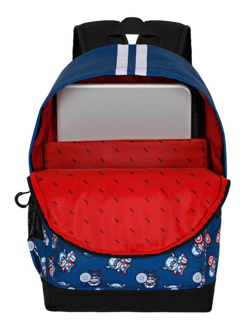 Marvel Captain America Brave Sac à dos HS PLUS, Bleu Bleu - Kiabi