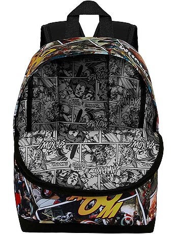 Marvel Captain America Comic Petit Sac à dos HS FAN, Multicolore