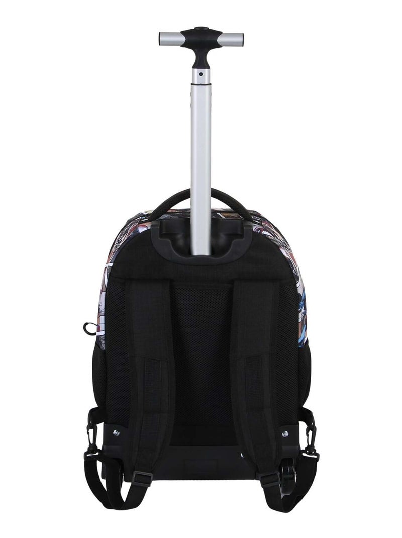 Marvel Captain America Comic Sac à dos à Roulettes GTS FAN, Multicolore Multicolore - Kiabi