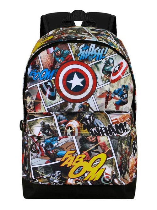 Marvel Captain America Comic Sac à dos HS FAN 2.2, Multicolore - Kiabi
