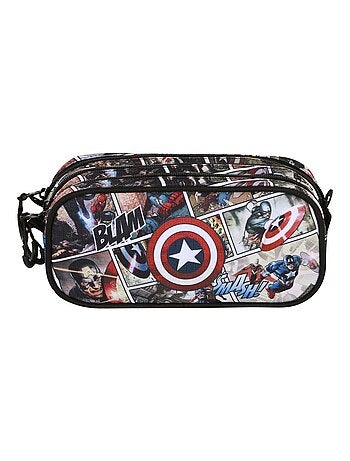 Marvel Captain America Comic Trousse Trick FAN 2.2, Multicolore